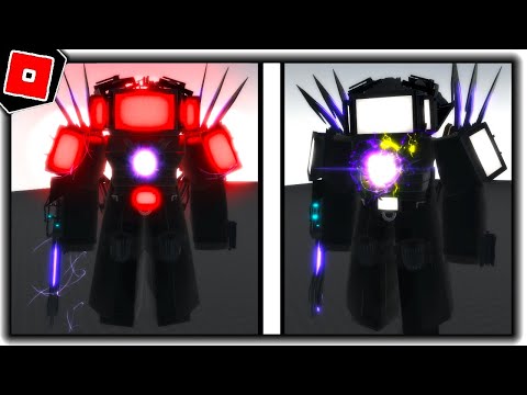 EARLY ACCESS to UPGRADED TITAN TV MAN MORPH in SKIBIDI REINALD VERSE - Roblox