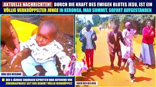 Shadrach Kiprotich kann durch die Kraft des ewigen Blutes JESU gehen
