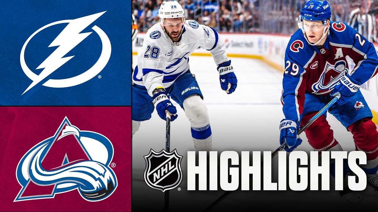 Lightning vs. Avalanche | NHL Highlights | Oct 23, 2026