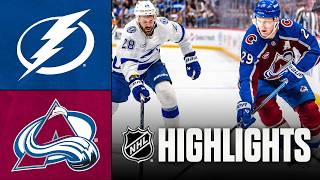 Colorado Avalanche vs Tampa Bay Lightning