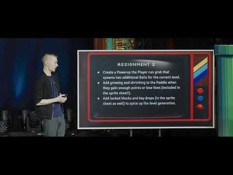 CS50 2D - Lecture 2 - Breakout (live, unedited)