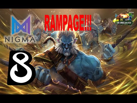 Nigma vs B8 (Dendi Stack) Esl One Los Angeles 2020 Online Dota 2 Highlights