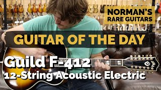 Video thumbnail for Guitar of the Day: Guild F-412 Acoustic Electric 12-String | Norman's Rare Guitars by Normans Rare Guitars
