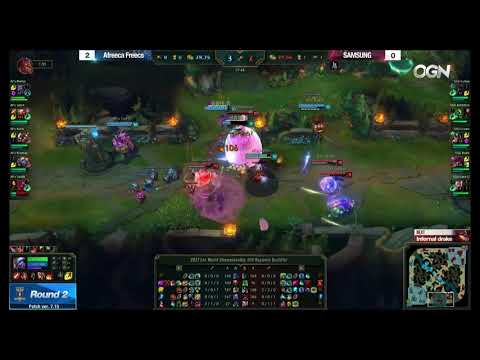 SSG vs AFS Highlights Game 3 LCK SUMMER 2017 REGIONAL FINALS Samsung vs Afreeca Freecs