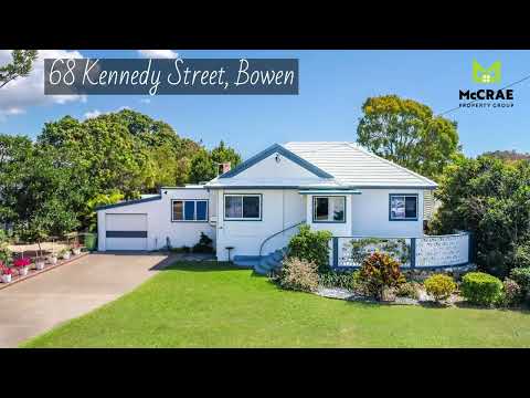 68 Kennedy Street, Bowen, QLD 4805, 3 ਕਮਰੇ, 1 ਬਾਥਰੂਮ, House