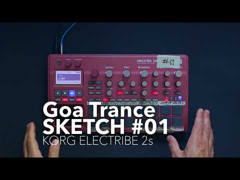 Goa trance sketch - Korg Electribe #electribe2 #dawless #psytrance