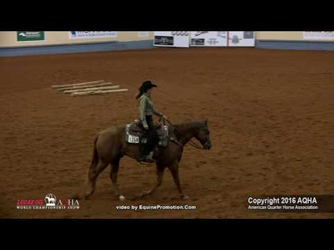 EMPIRE CHIC ridden by LORI LANTZ  - 2016 AQHA World Show (Am Ranch Riding, Prelims)