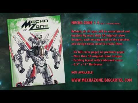 Mecha Zone art book trailer