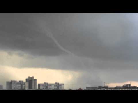 Смерч над Евпаторией. Крым. 2013.