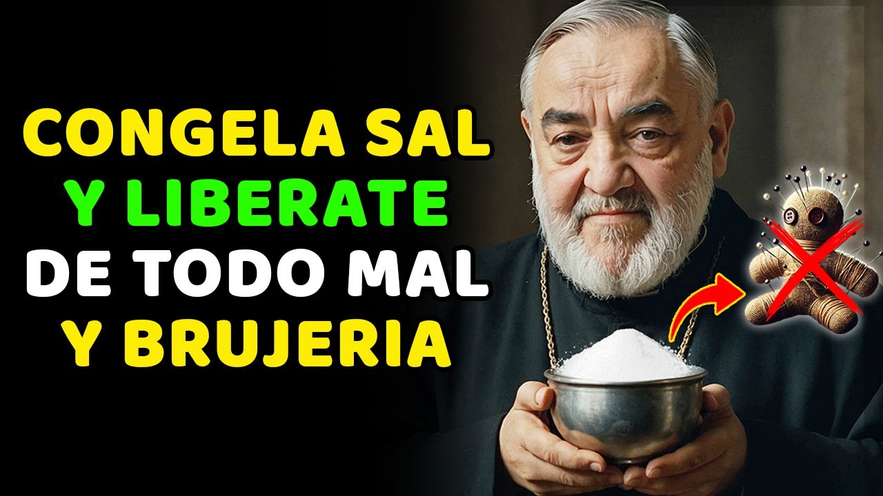 Padre Pío: Congela SAL y Liberate de Todo MAL y BRUJERIA | Te sorprenderás de los resultados!