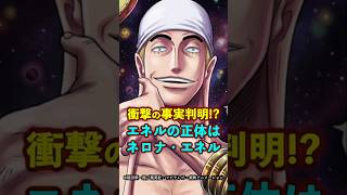 【ワンピース】エネルの正体は“ネロナ・エネル”だった ※最新話ネタバレ注意 #ワンピース #onepiece #考察