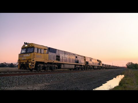 3PM4 Pacific National Steel Train (9/7/2021) - PoathTV Australian Railways