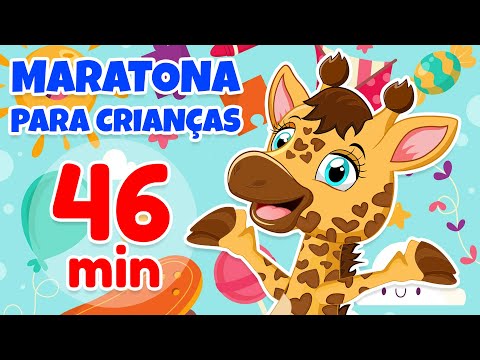 Maratona para Crianças - Giramille 46 min | Desenho Animado Musical