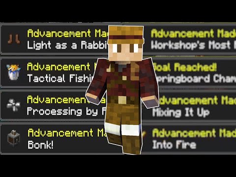 CallieBuilds - Minecraft Advancement Hunting in Create Mod? | Northern Lights SMP 2.0