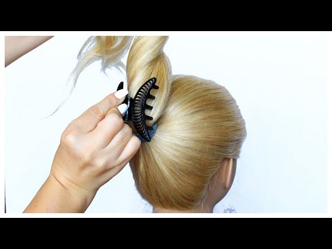 Super easy and quick UPDO 😱 Wedding Prom Updo Hair...