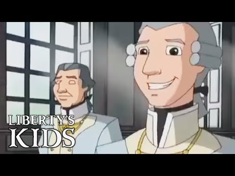 Liberty's Kids 122 - Lafayette Arrives | History Cartoons for Children