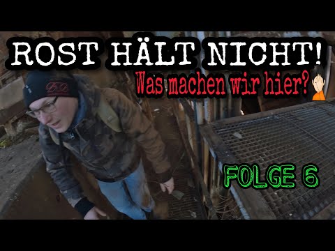 LOSTPLACE: 10Meter Hoch auf Stahlgitter! VERLASSENE ORTE | URBEX | Teil der Tour!
