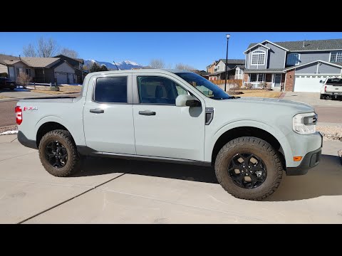 Ford Maverick 2\" lift kit install