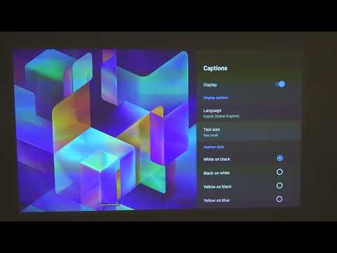 How to Change Subtitles Text Size on XIAOMI Mi Smart Projector 2 Pro - Improve Captions Visibility