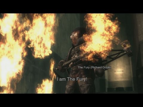 Metal Gear Solid 3 HD - The Fury Boss Fight - Gameplay