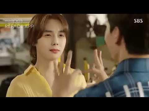 yeo jin go entertaining yoo seung ho but yoo seung ho was not laughing