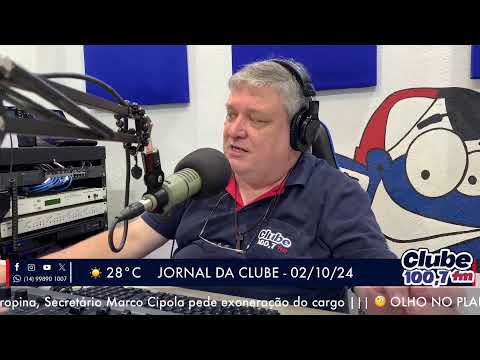 Jornal da Clube - 02/10/24 - Edição da Manhã