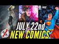 NEW COMIC BOOKS RELEASING JULY 22ND 2026 DC MARVEL COMICS PREVIEWS COMING OUT THIS WEEK Comics