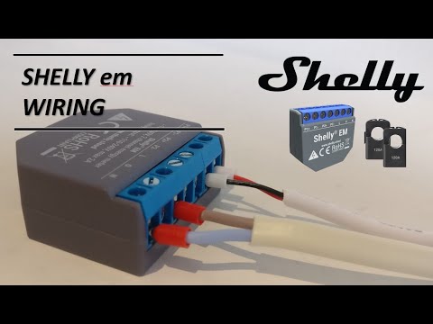 Shelly em Smart Energy Monitor - Wiring Guide