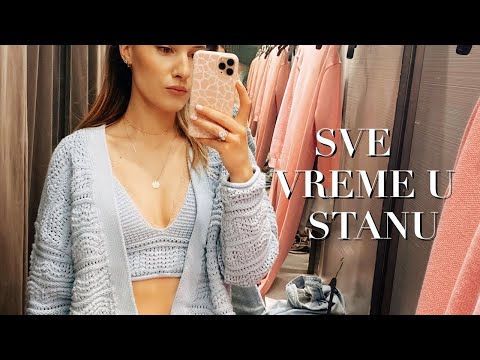 VLOG IZ STANA | Vežbam sa Nadjom, sve o nezi kose... | Nina Pajovic