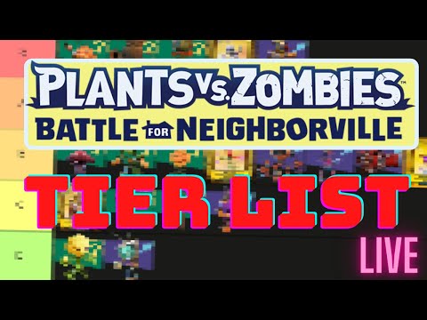 LIVE Tier List for Battle for Neighborville! - 5,000 Subscriber Special!