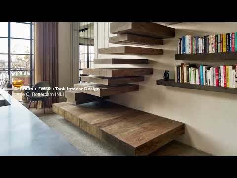 Little C, Rotterdam [NL] Wooden floating Stairs