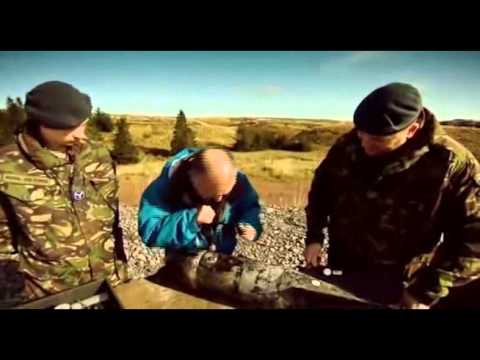 Deactivating a WW2 Bomb - Drilling Fuse and Pouring Liquid
