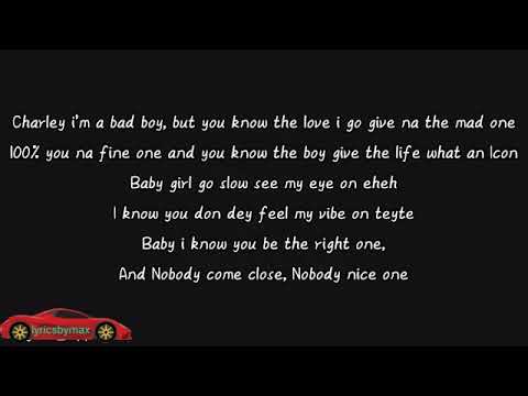 Dj Neptune ft joeboy and Laycon- Nobody (icons remix) lyrics