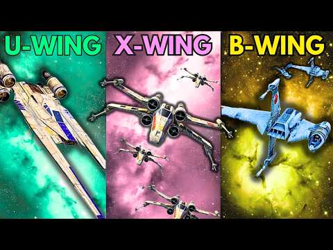 The Insane Designs of the Rebel Starfighters