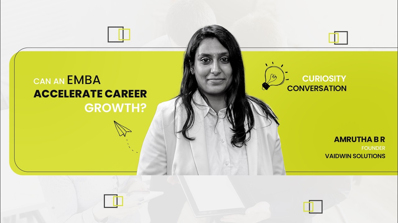 I Chose IPL For Better Career Perspectives | EMBA 2026A - Amrutha B R