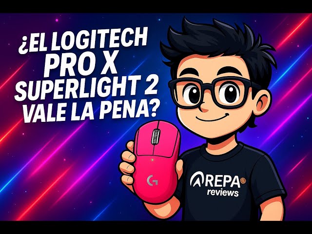 Vídeo relacionado con Logitech G Pro X Superlight 2, Ratón inalámbrico para gamingratón Pro-Grade de 60 g con 5 Botones programables, Sensor de 44 000 dpi, Velocidad de Respuesta de 8 kHz, Carga USB-C para PC/Mac - Blanco