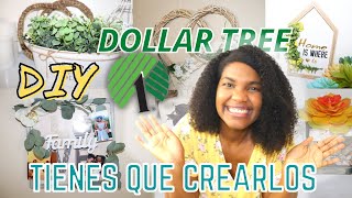 Dollar tree DIY Ideas de casa de campo de primavera | Manualidades sencillo y facil | Decora + X - $