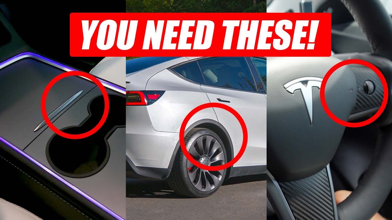 21 MUST HAVE Tesla Model Y Accessories