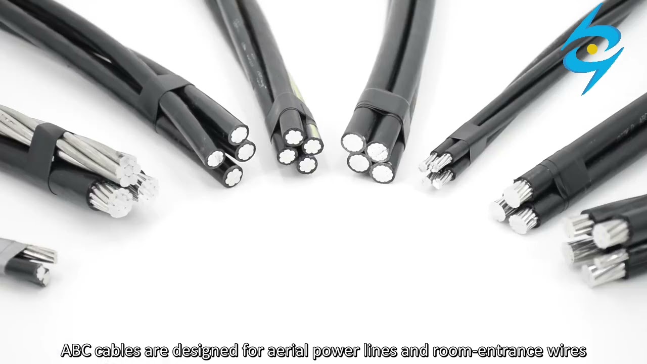 AERIAL BUNDLE SERVICE DROP LINE ABC CABLE  2x16mm2 4x16mm2 4x25mm2