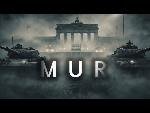 How did the BERLIN WALL divide Germany into two worlds?