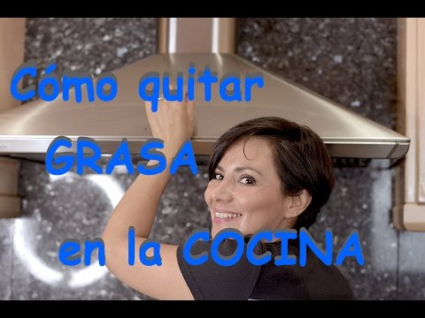 Cómo limpiar la grasa en la cocina