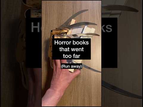 Horror books that are extreme AF. #horror #scary