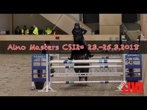 Aino Masters CSI2* 23.-25.3.2018 - Day 2 - SAT
