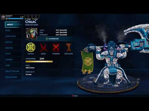 Chaac - Smite Ability/Item build (patch 4.10)