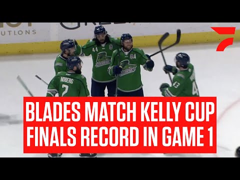 Florida Everblades Match Kelly Cup Finals Record | Game 1 Vs Kansas City Mavericks | ECHL Highlights