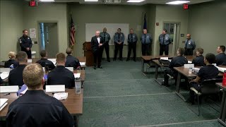 65th Recruit Class of the Fort Wayne Police Department begins first day of training