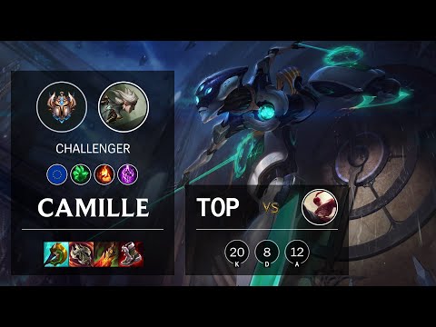 Camille Top vs Lee Sin - EUW Challenger Patch 11.16