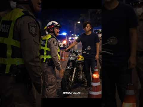 เมาแล้วห้ามขับนะครับอันตราย #เมาไม่ขับ #ด่านตำรวจจับSR #sr400 #ราชาสูบโต