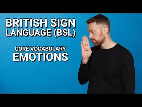How to Sign Feelings in BSL