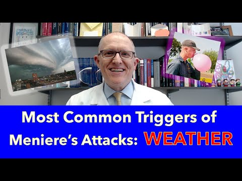 Most Common Triggers for Meniere's Disease Attacks - Weather & Temperature Changes  (what to do)